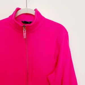 Lands’ End Pink Fleece Jacket